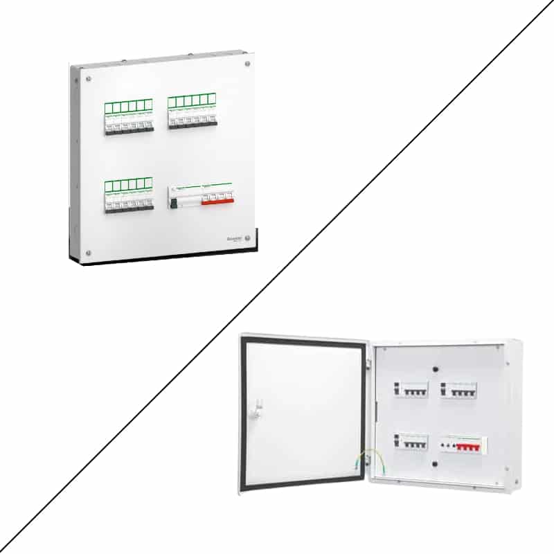 Schneider Acti9 TPN DB Box Metal