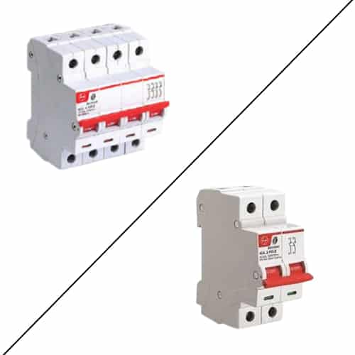 L&T Exora Isolator - 100A, 4 Pole