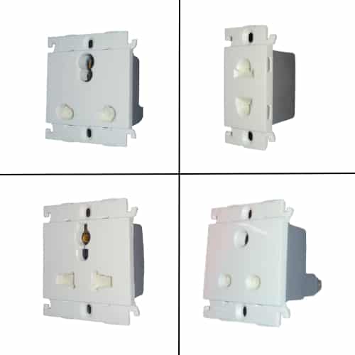 Legrand Mylinc Modular Socket White - 6A 3 Pin, 2M