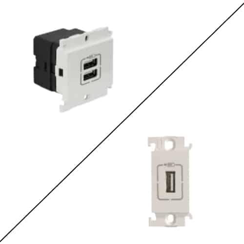 Legrand Mylinc Modular USB Socket White
