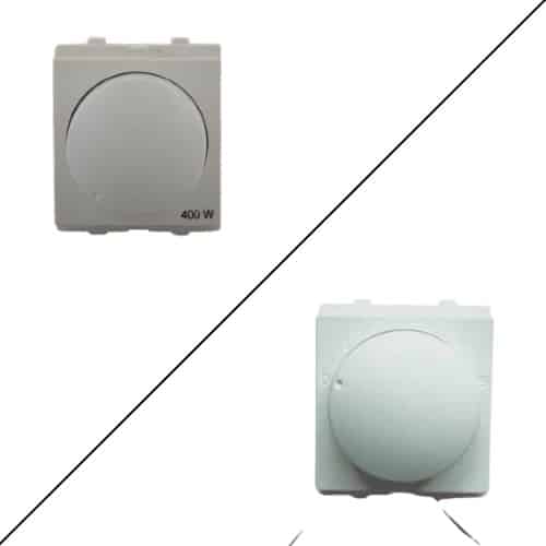 Schneider Opale Modular Fan Regulator White