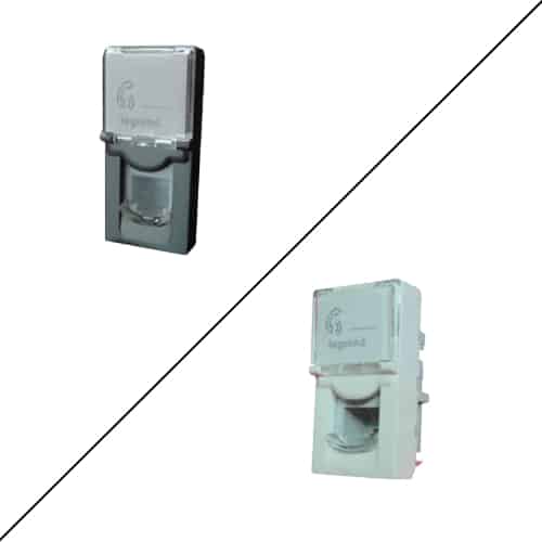 Legrand Arteor Modular RJ11 Telephone Socket with Shutter 1M