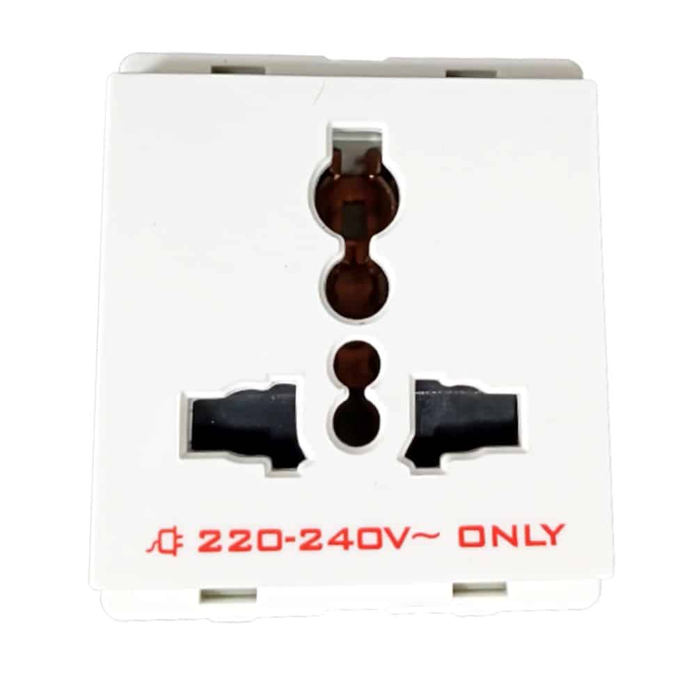 Schneider Livia Modular Socket with Shutter 2M White