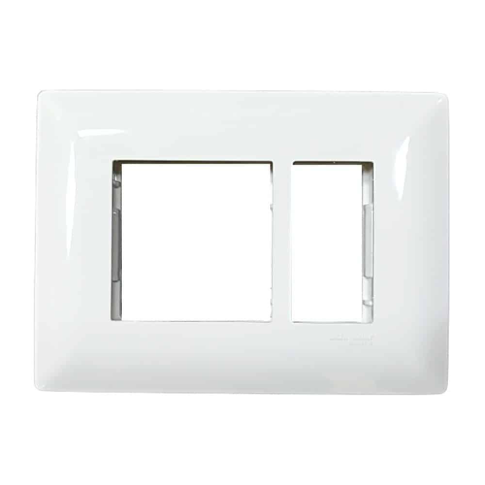 Schneider Livia Modular Plate Cover + Frame White?