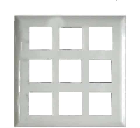 Schneider Livia Modular Plate Cover + Frame White?