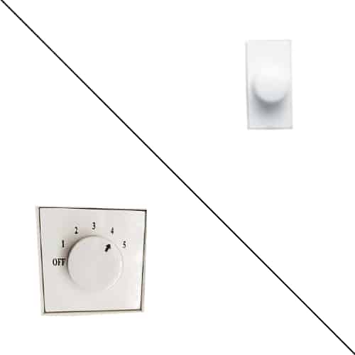 Honeywell MK Midas Modular Step Fan Regulator White
