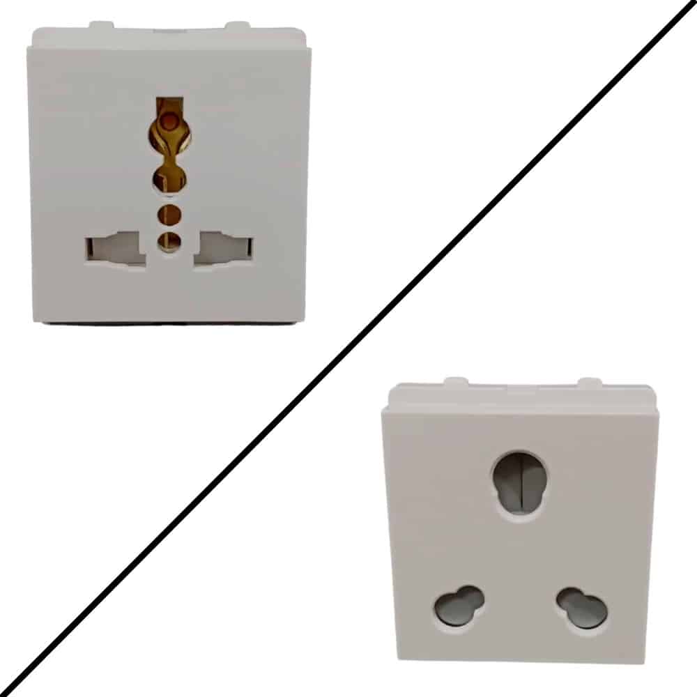 Honeywell MK Midas Modular Socket White 2M - 25A