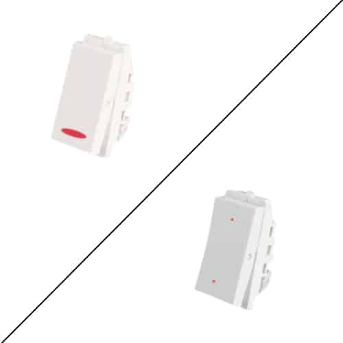Honeywell MK Midas Modular Switch White