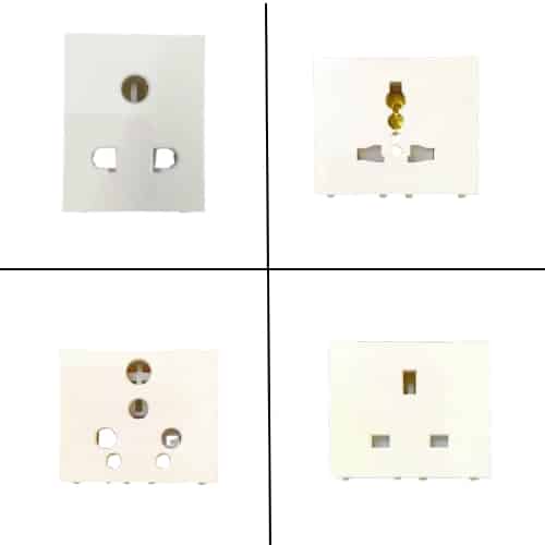 Honeywell MK Wraparound Modular Socket White - 13A 3 Pin, 3M