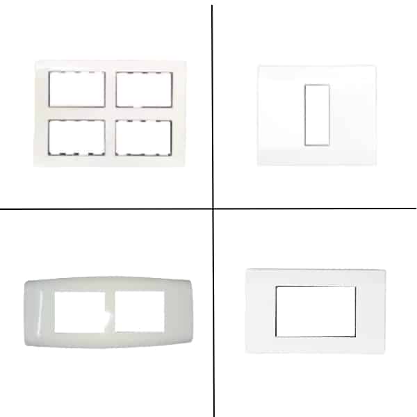 Honeywell MK Wraparound Modular Plate Cover + Frame White - Wraparound Plus, 2M