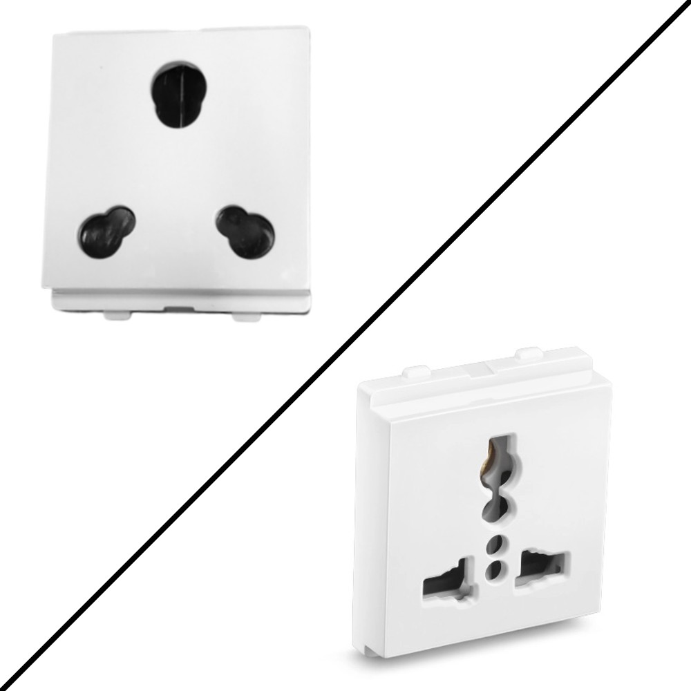 Honeywell MK EVO Modular Socket 2M White - 25A