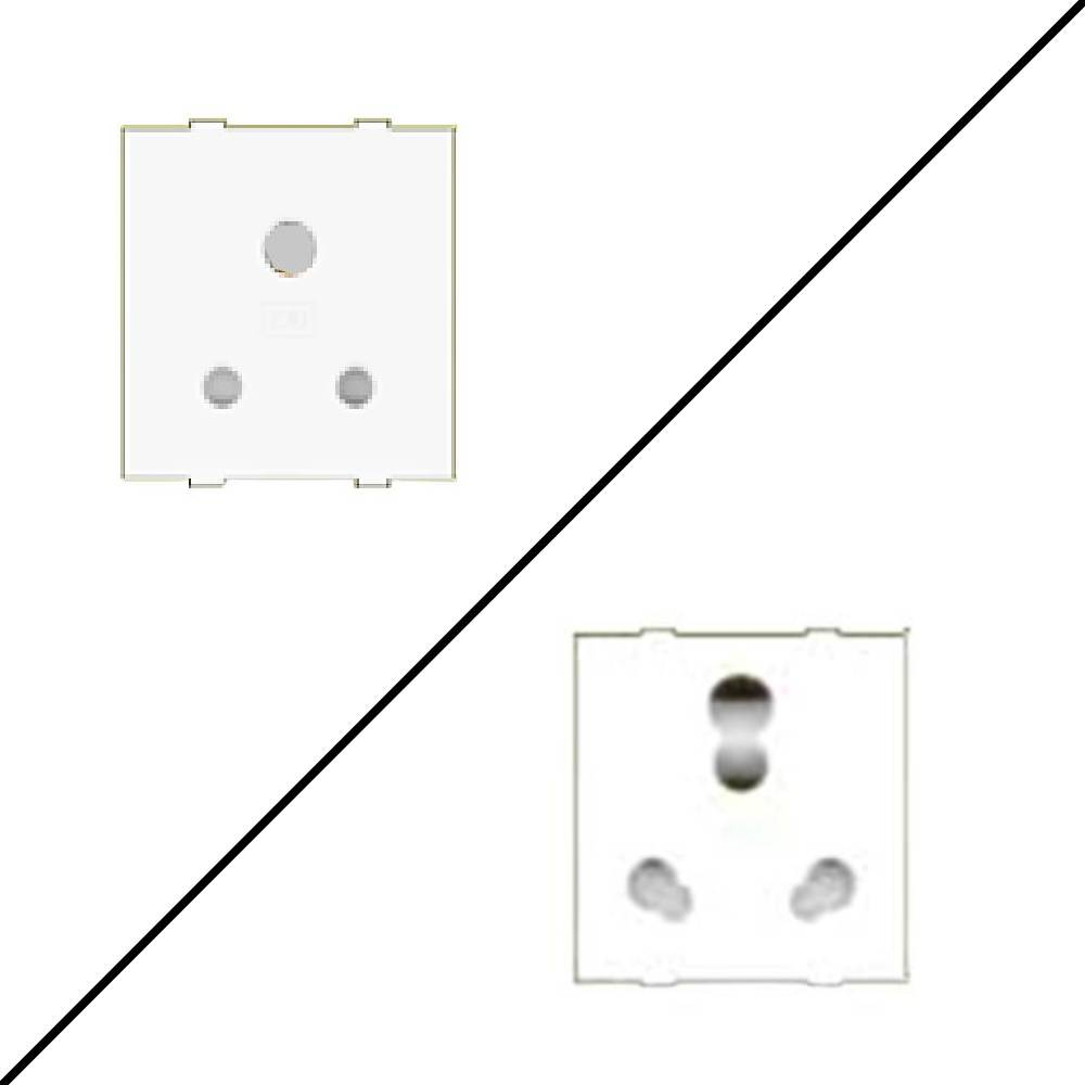 Anchor Roma Classic Modular Socket White 2M