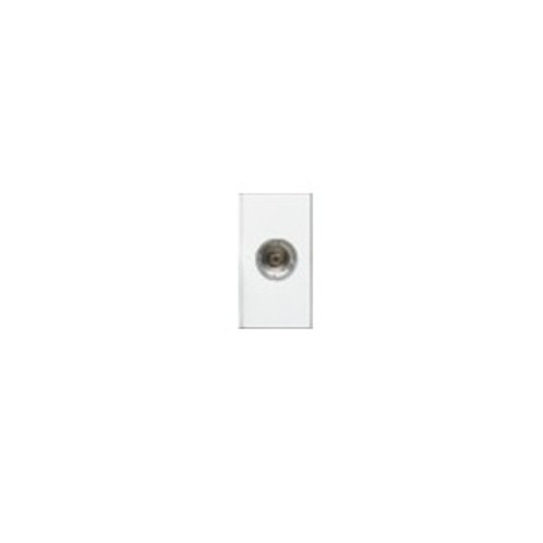 Honeywell MK Midas Modular TV Coaxial Socket 1M White SS2651
