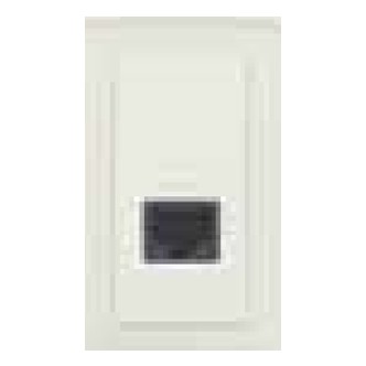 Legrand Britzy Modular Cat6 RJ45 Computer Socket 1M White