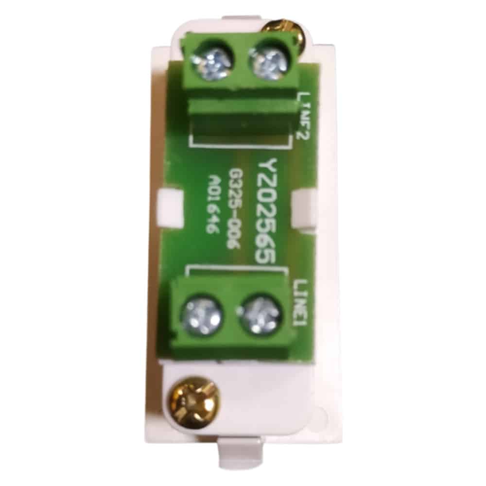 Anchor Roma Classic Modular RJ11 Telephone Socket with Shutter 1M White 20857