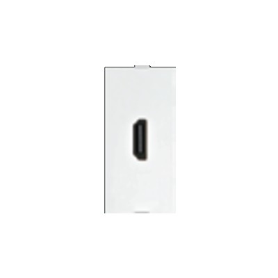 Anchor Roma Classic Modular HDMI Receptor 1M White 21996