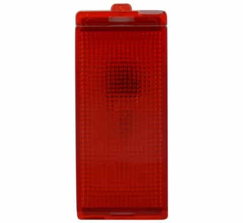 Schneider Opale Red Neon Modular  Indicator Light 1M White X5001