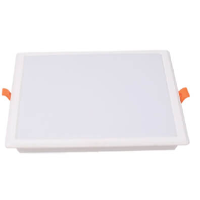 RLF 3W LED Panel Light Warm White Square Flush Type Complete Unit RPLSF3WW