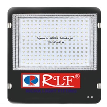 RLF 300W Down Chock LED Flood Light Green Complete Unit RBQ300G