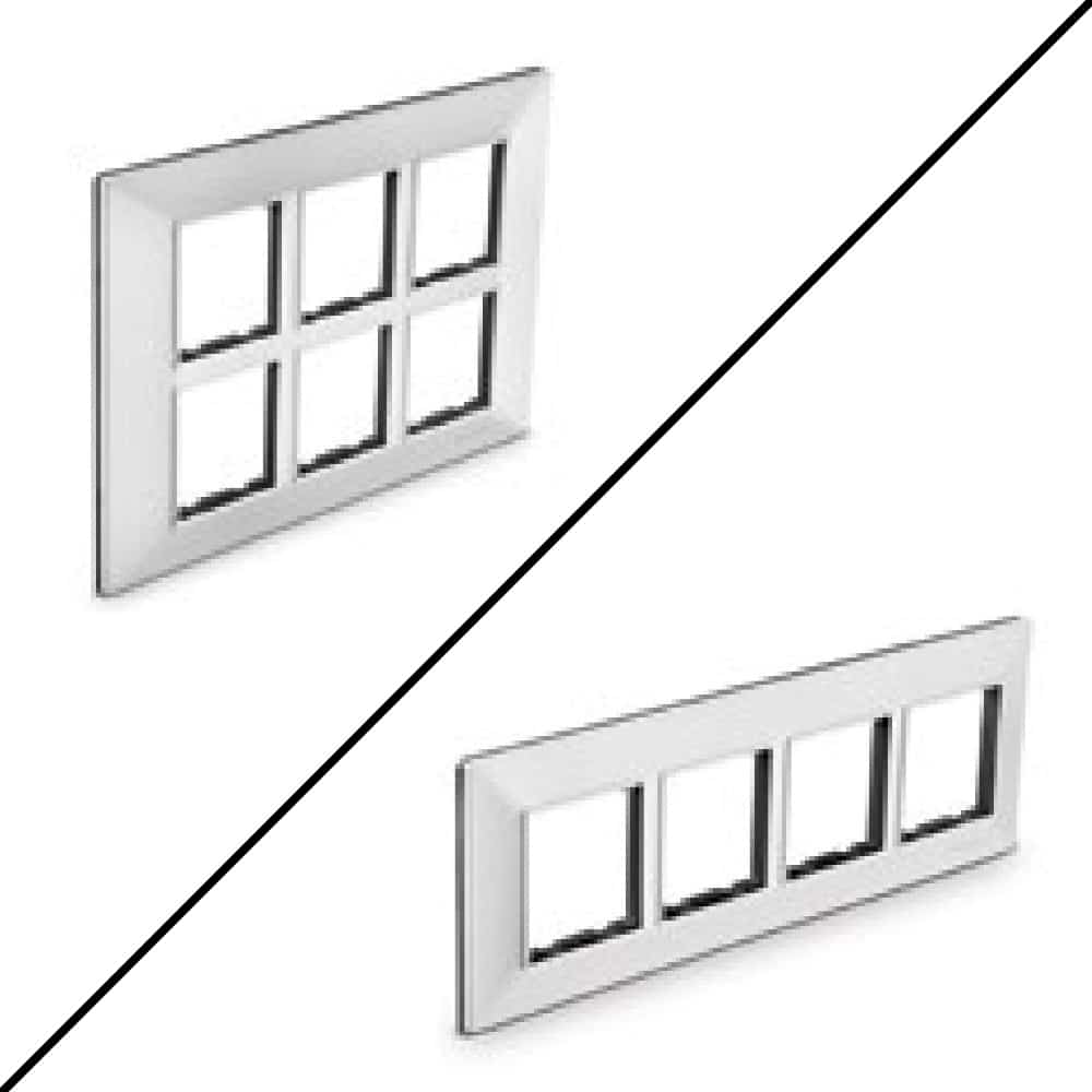 Honeywell Impact Modular Front Plate Cover + Frame White - 18M