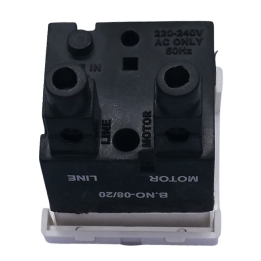 Honeywell MK EVO 25A Modular Motor Starter Switch 2M White EW217WHI