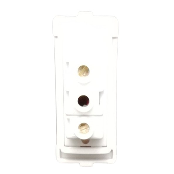 Honeywell MK EVO Red Neon Modular Indicator Light 1M White EW595WHI