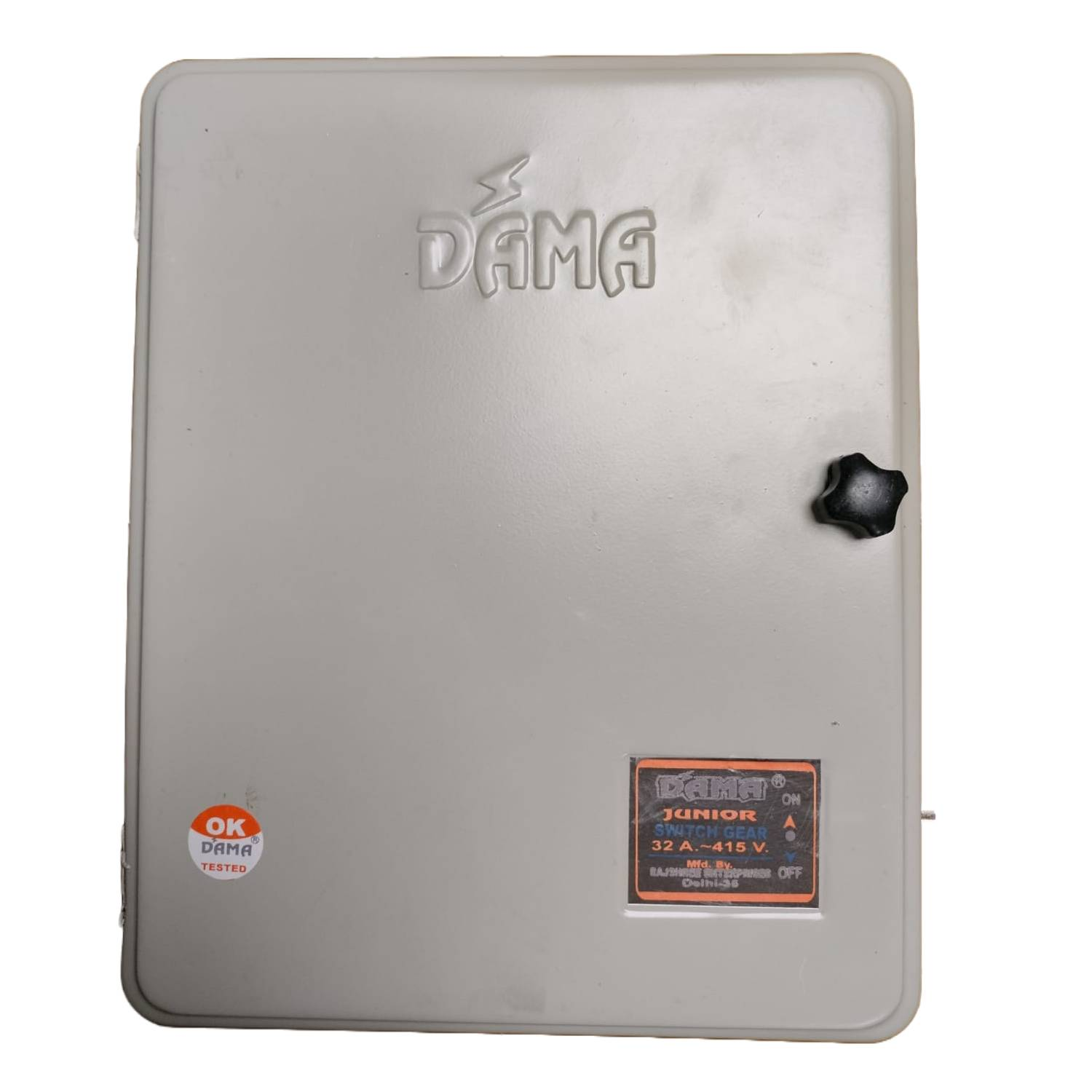 Dama 32A TP Main Switch Fuse Unit Rewirable