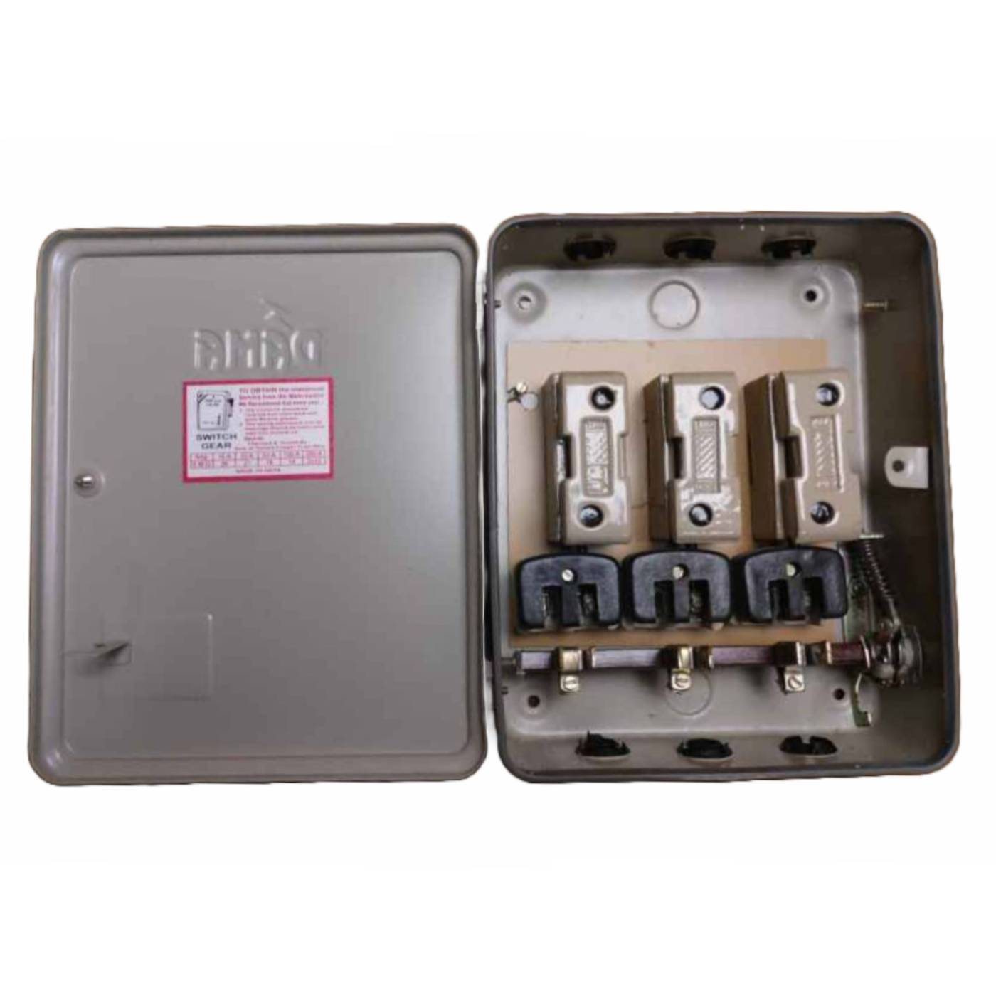 Dama 32A TP Main Switch Fuse Unit Rewirable