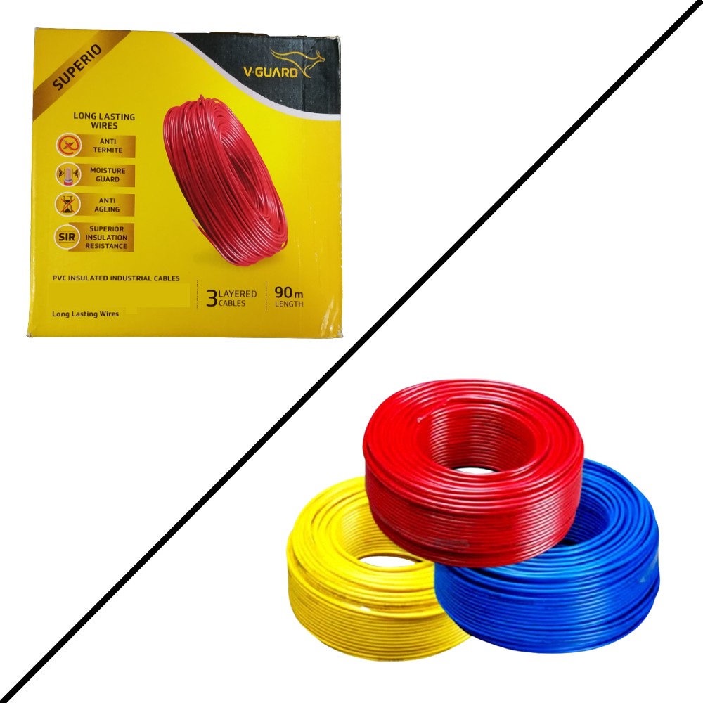 V-Guard Superio Flexible Copper Cable FR PVC Insulated