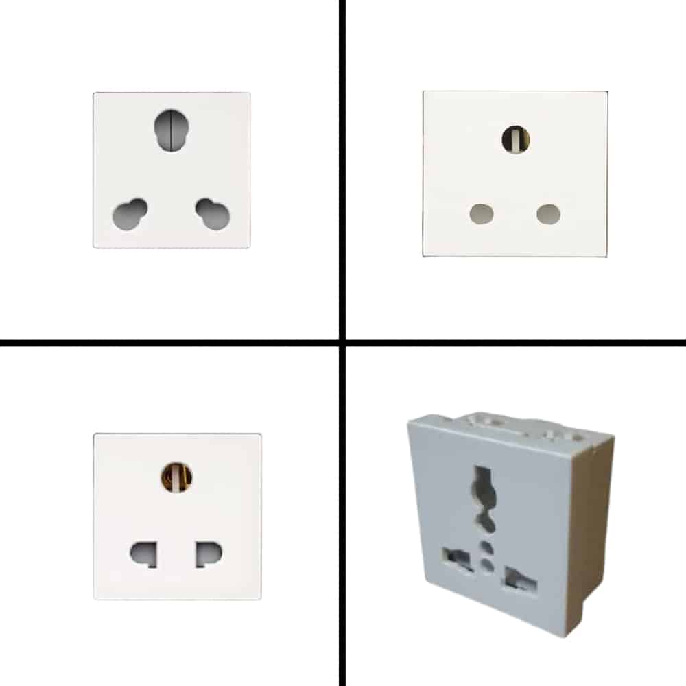 Honeywell MK Citric Modular Socket 2M White