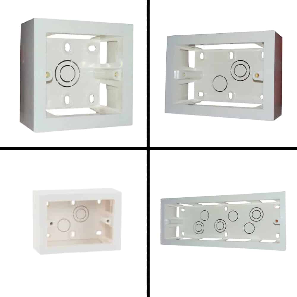 Legrand Modular Surface PVC Boxes White