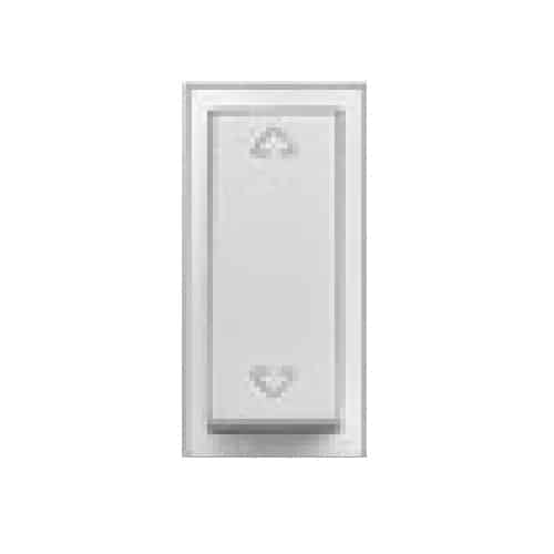 Honeywell Impact Modular Switch White - 16A, 2 Way, Without Indicator, 1M