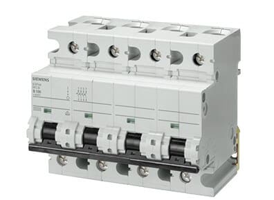 Siemens Betagard MCB 7.5kA - C-Curve, 80A, 4 Pole