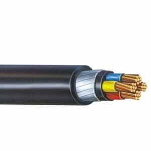 Polycab Armoured Copper LT Cable PVC/XLPE Insulated Overall PVC Sheathed 1100 Volts - 4 Core, 16 sq.mm