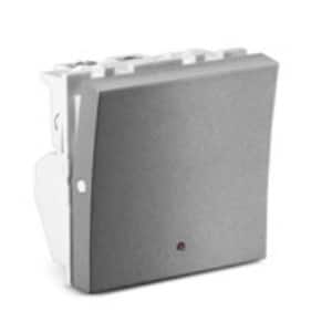 Honeywell MK Horizon Modular Switch - 32A DP, 1 Way, With Indicator, 2M, Magnesium Grey