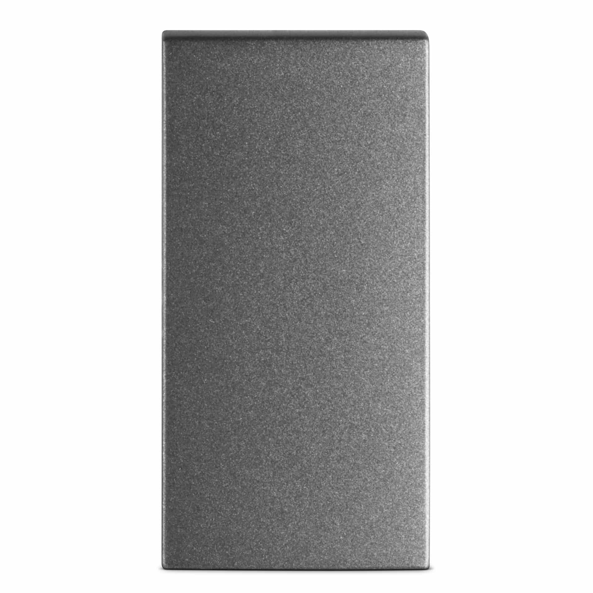 Honeywell MK Horizon Modular Switch - 16A, 1 Way, Without Indicator, 1M, Magnesium Grey