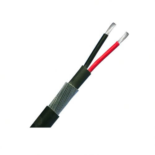 Gloster Armoured Aluminium LT Cable PVC/XLPE Insulated Armoured Overall PVC Sheathed 1100 Volts - 2 Core, 16 sq.mm