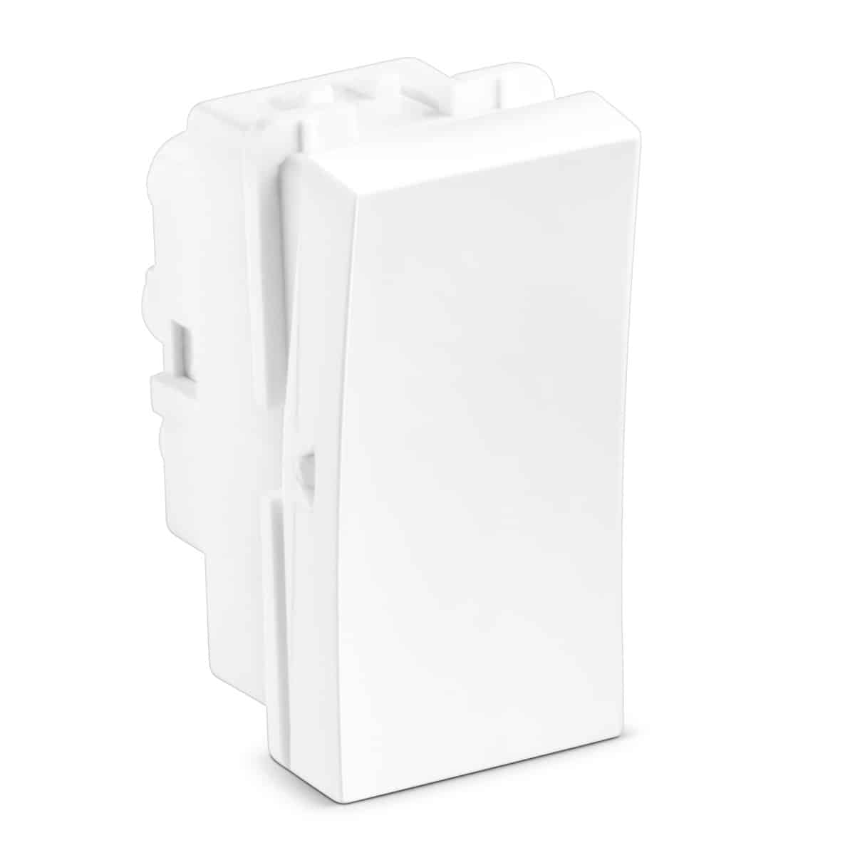 Honeywell MK Horizon Modular Switch - 16A, 1 Way, Without Indicator, 1M, White