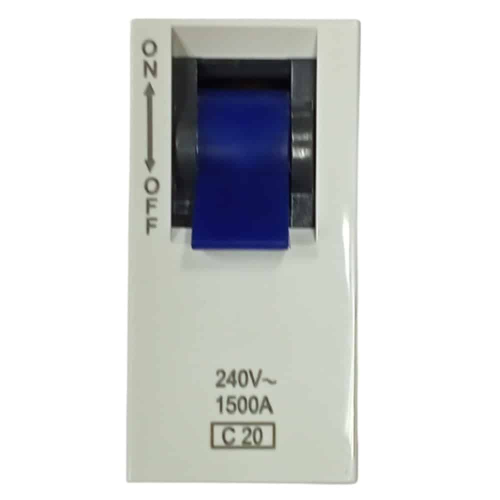 Legrand Myrius 1 Pole Modular MCB 'C' 1M White - 20A