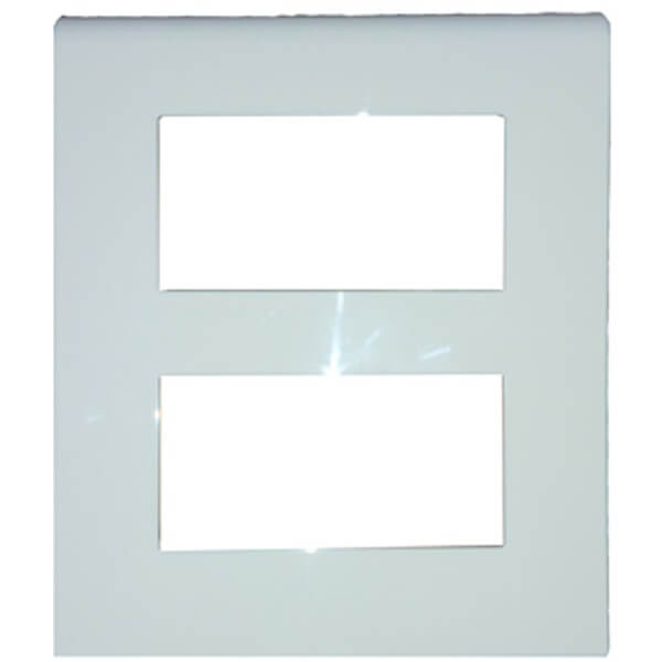 Legrand Myrius Modular Plate Cover + Frame White - 8M (S)