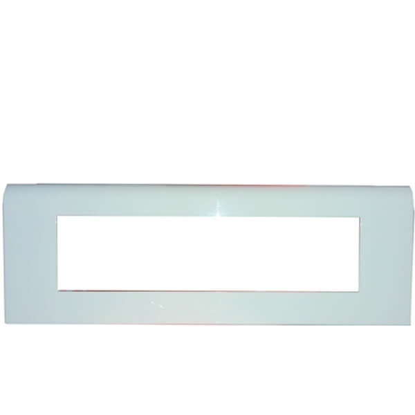 Legrand Myrius Modular Plate Cover + Frame White - 8M (H)
