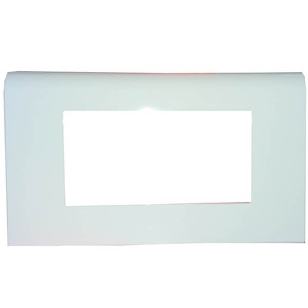 Legrand Myrius Modular Plate Cover + Frame White - 4M