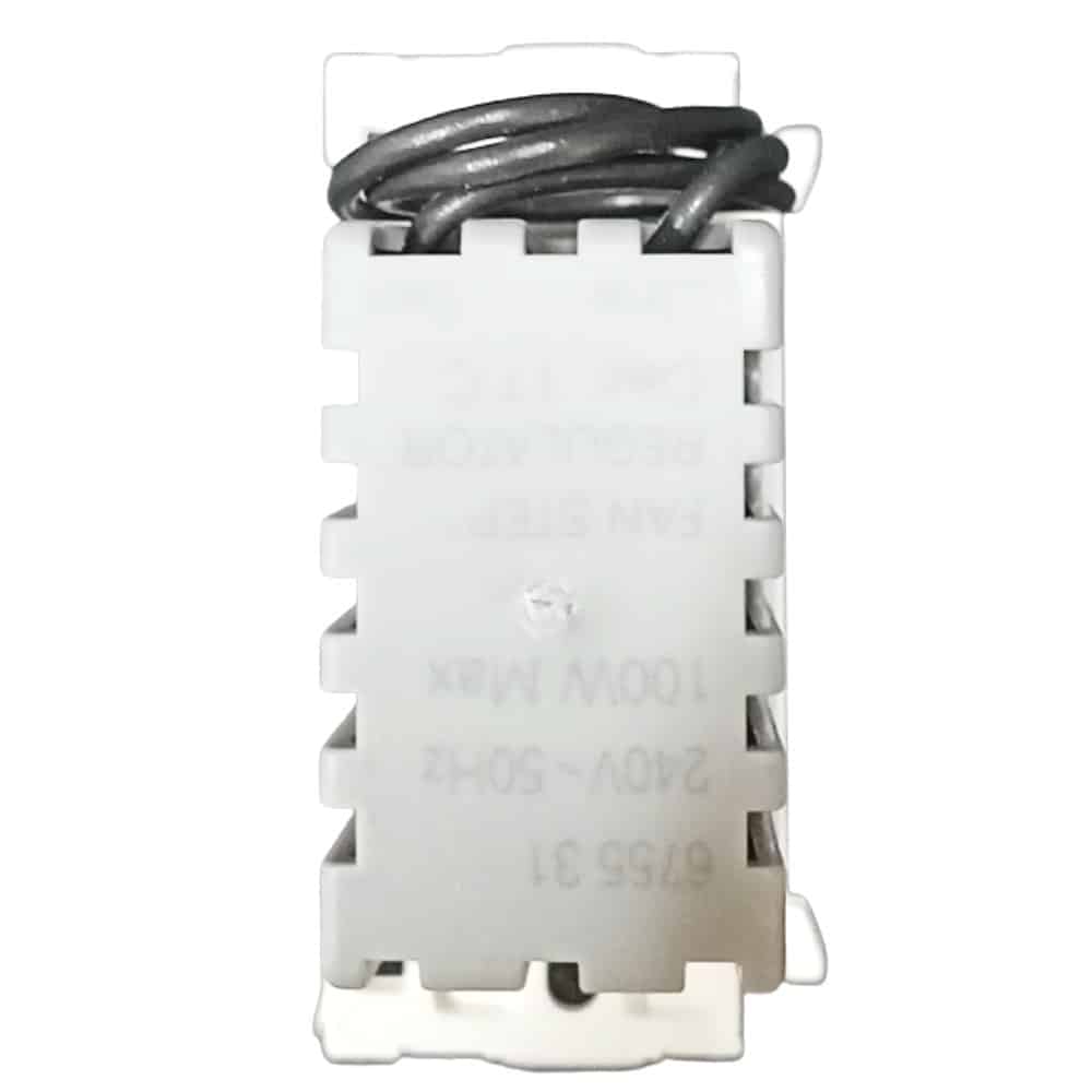 Legrand Mylinc Modular Step Fan Regulator 100W White