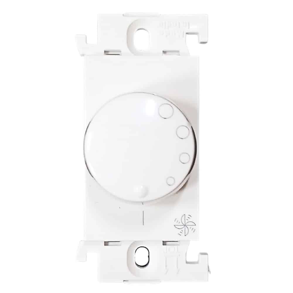 Legrand Mylinc Modular Step Fan Regulator 100W White - 1M