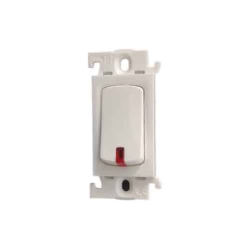 Legrand Mylinc Modular Switch White - 16A, 1 Way, With Indicator, 1M