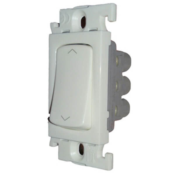 Legrand Mylinc Modular Switch White - 6A, 2 Way, Without Indicator, 1M