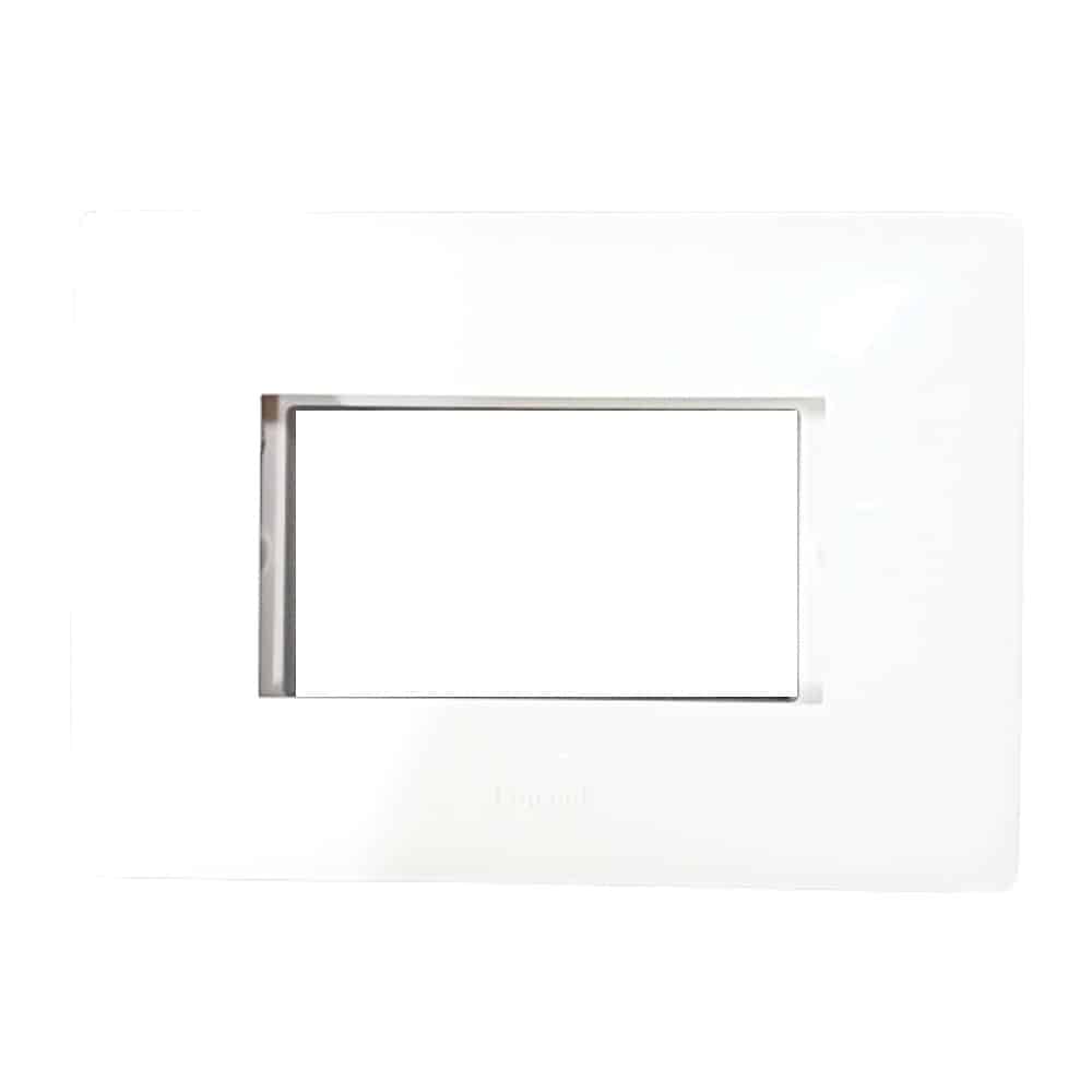 Legrand Mylinc Modular Plate Cover + Frame White? - 3M