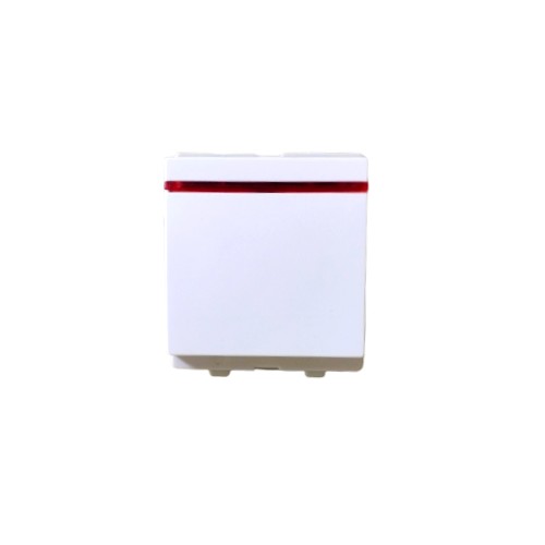 Schneider Opale Modular Switch White - 20A DP, 1 Way, With Indicator, 2M