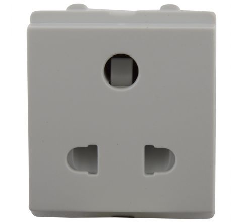 Schneider Opale Modular Socket with Shutter 2M White