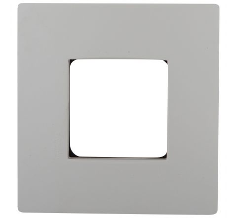 Schneider Opale Modular Plate Cover + Frame White - 2M